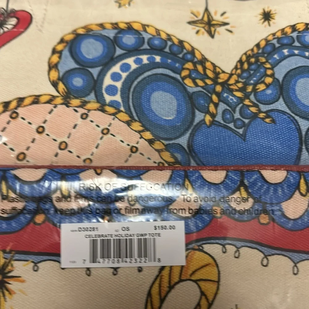 Canvas Christmas bag. Brand new.